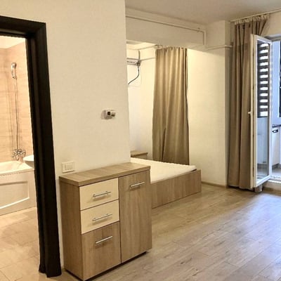 Location d’un appartement chaleureux d’1 pièce, Secteur 6, Chiajna, Bucarest, Roumanie